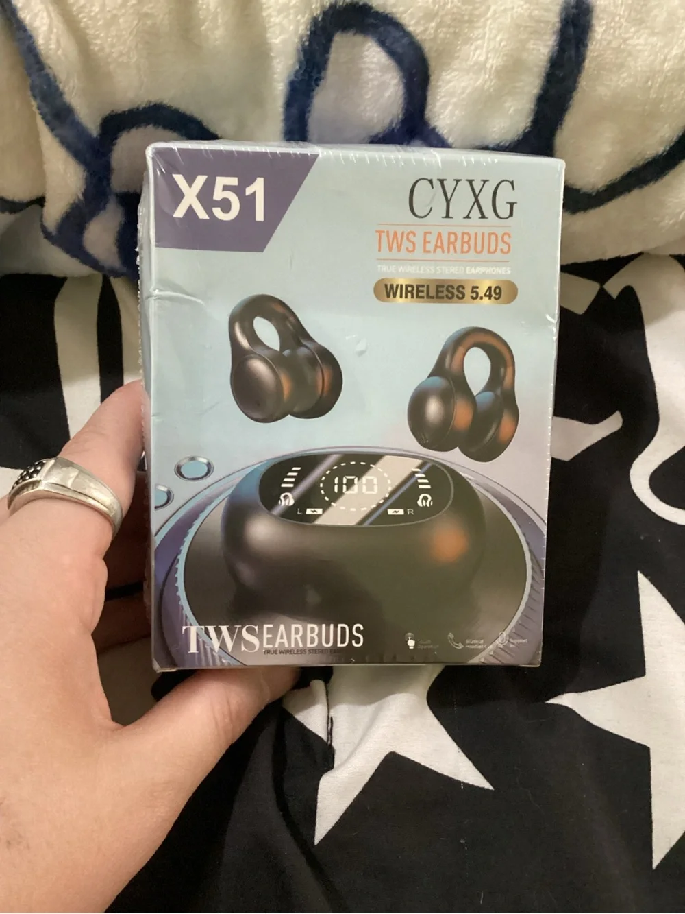 X51 Black Wireless TWS Earbuds